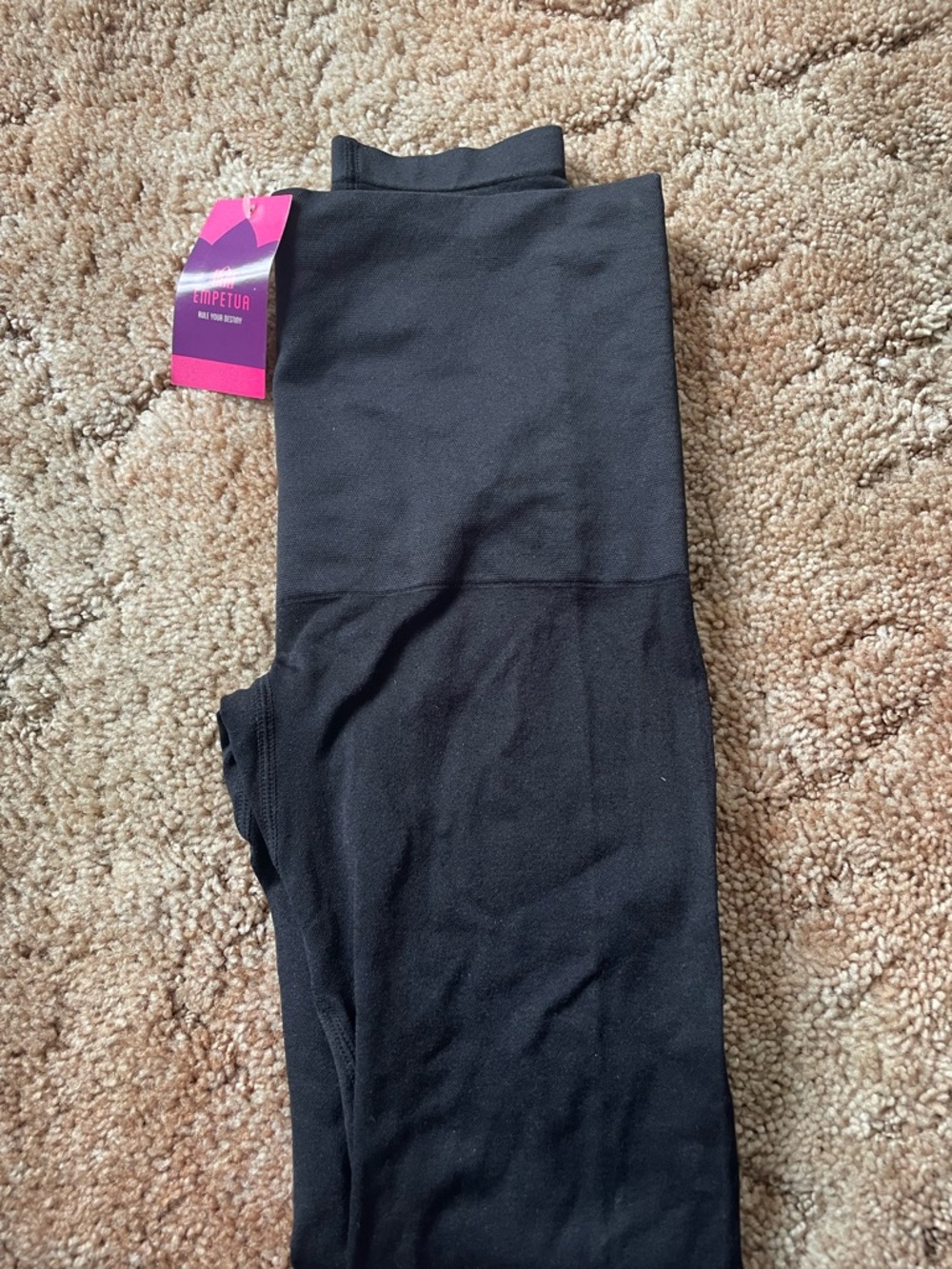 High-Waist Black Shapper Leggings with Tag.